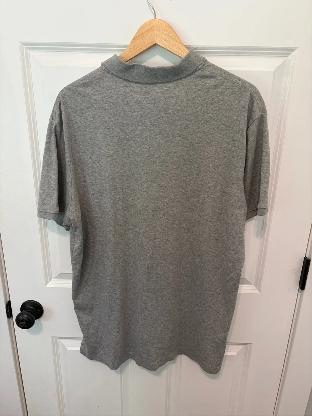 Ralph Lauren Men’s Grey Polo Shirt with Embroidered Logo